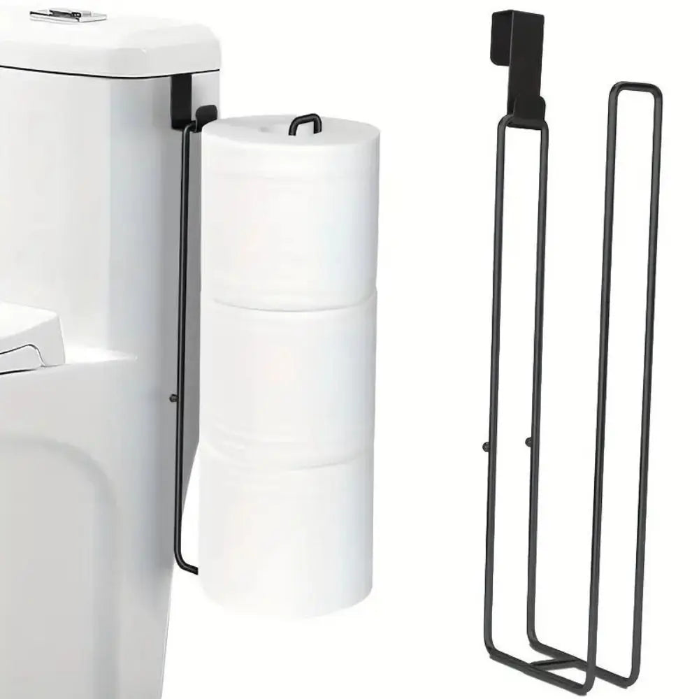Wall Mounted Paper Towel Holder – Adhesive Bathroom Kitchen Organizer