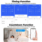 WiFi Smart Plug – 16A Power Monitor Outlet for Smart Home Automation
