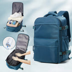Expandable Travel Laptop Backpack – Large Capacity Business Bag for Men and Women