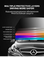 Car Window Tint Film – Solar UV Blocking Privacy Shade for Auto Heat Protection