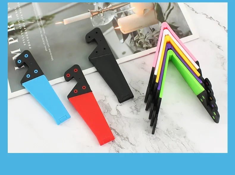 Foldable Desk Phone Holder – Adjustable Mount Stand for Tablets and Smartphones