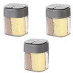 4-in-1 Camping Seasoning Shaker – Multi-Compartment Spice Jar for Outdoor BBQ
