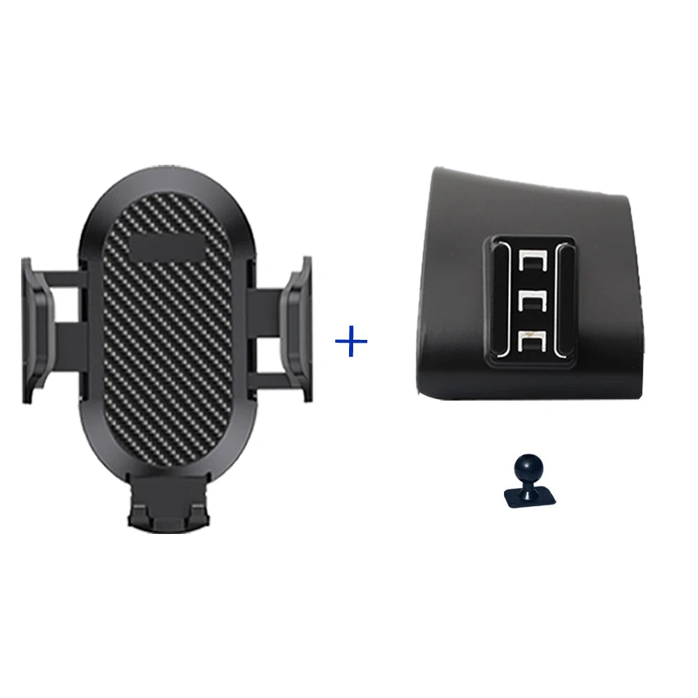 Wireless Charging Phone Mount – Dashboard Holder for Porsche Taycan
