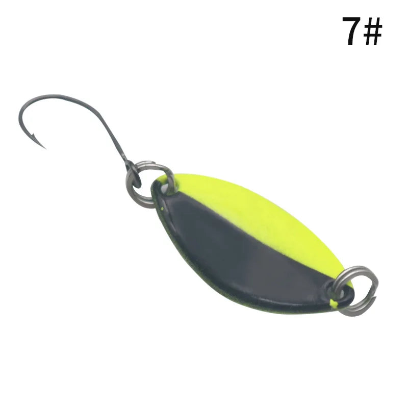 Colorful Spoon Fishing Lures – Lightweight Metal Baits for Trout and Bass