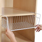 Metal Hanging Storage Basket – Multipurpose Organizer for Kitchen and Bedroom
