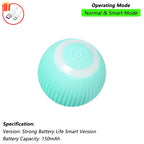 Interactive Rolling Cat Ball – Rechargeable Smart Toy for Pet Exercise