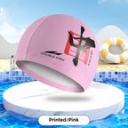 Waterproof PU Swimming Cap – Unisex Adult Professional Hat for Lap Training