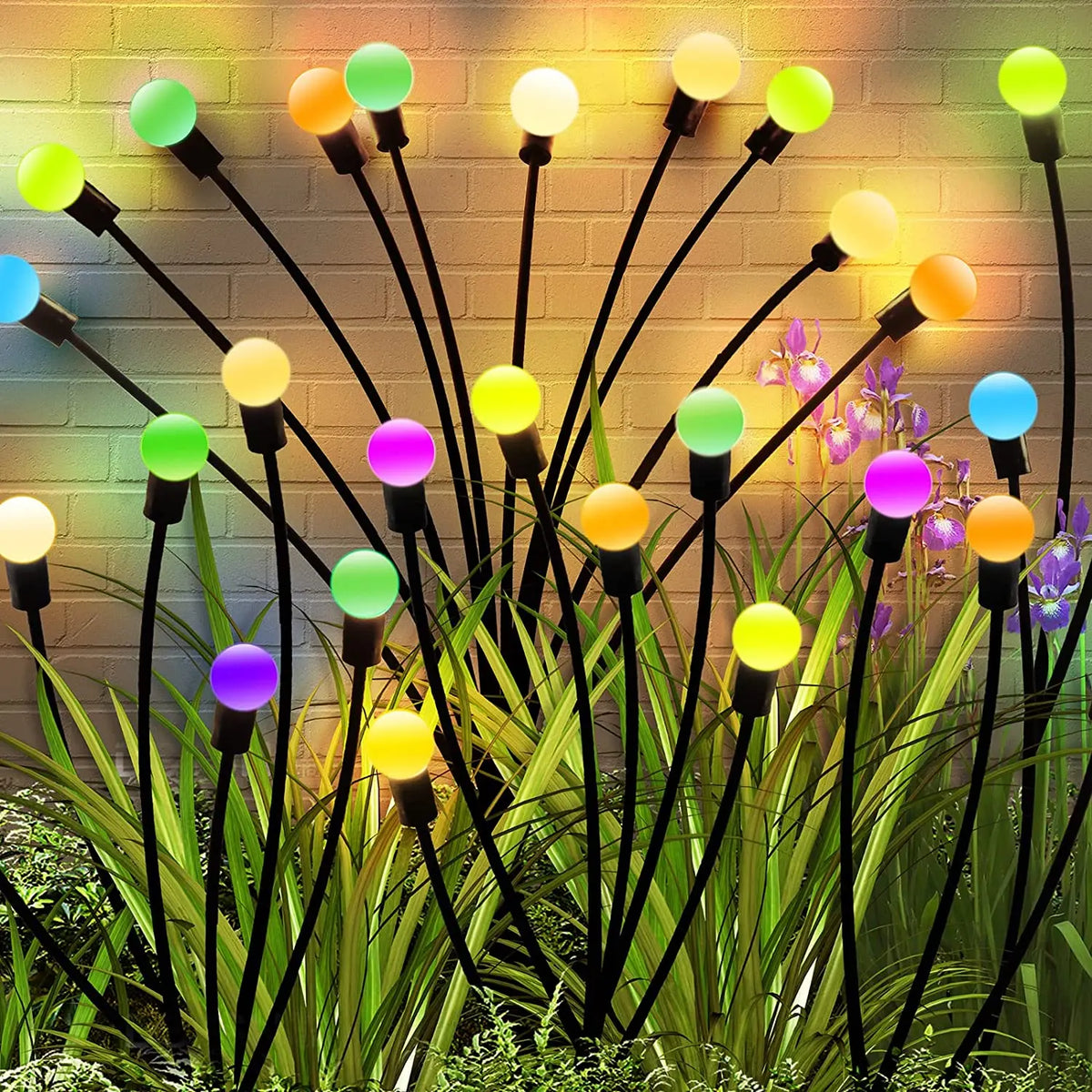 Starburst Solar Firefly Lights – Waterproof LED Lamps for Garden Path Decor