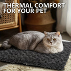Self-Warming Pet Pad – Thermal Bed Mat for Cats and Dogs in Winter