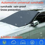 Magnetic Windshield Snow Cover – Waterproof Sun Shade for Winter Car Protection