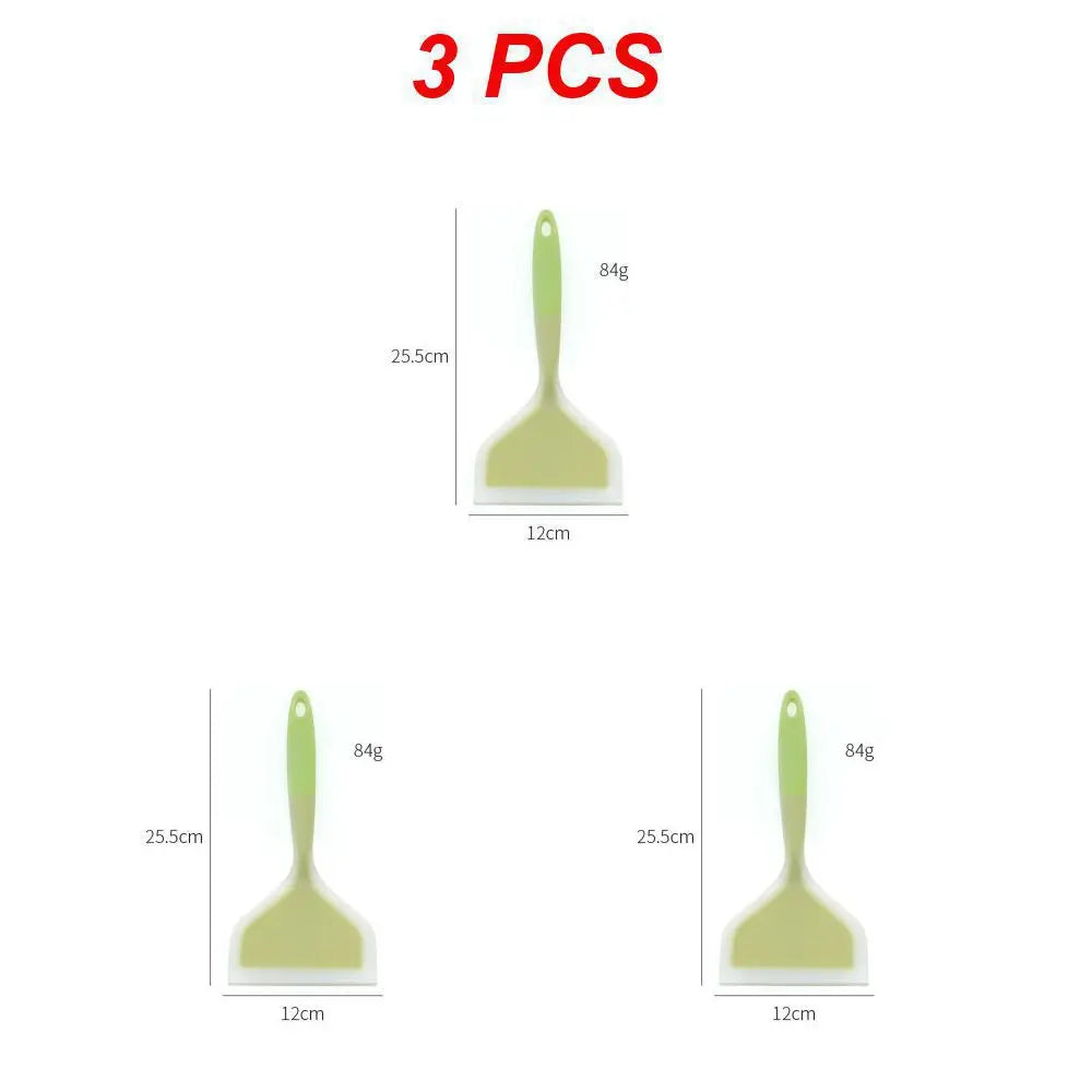 Silicone Non-stick Spatula – Flexible Turner for Omelets and Cooking
