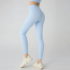 High Waisted Yoga Leggings – Naked Feel Fitness Pants for Gym and Running