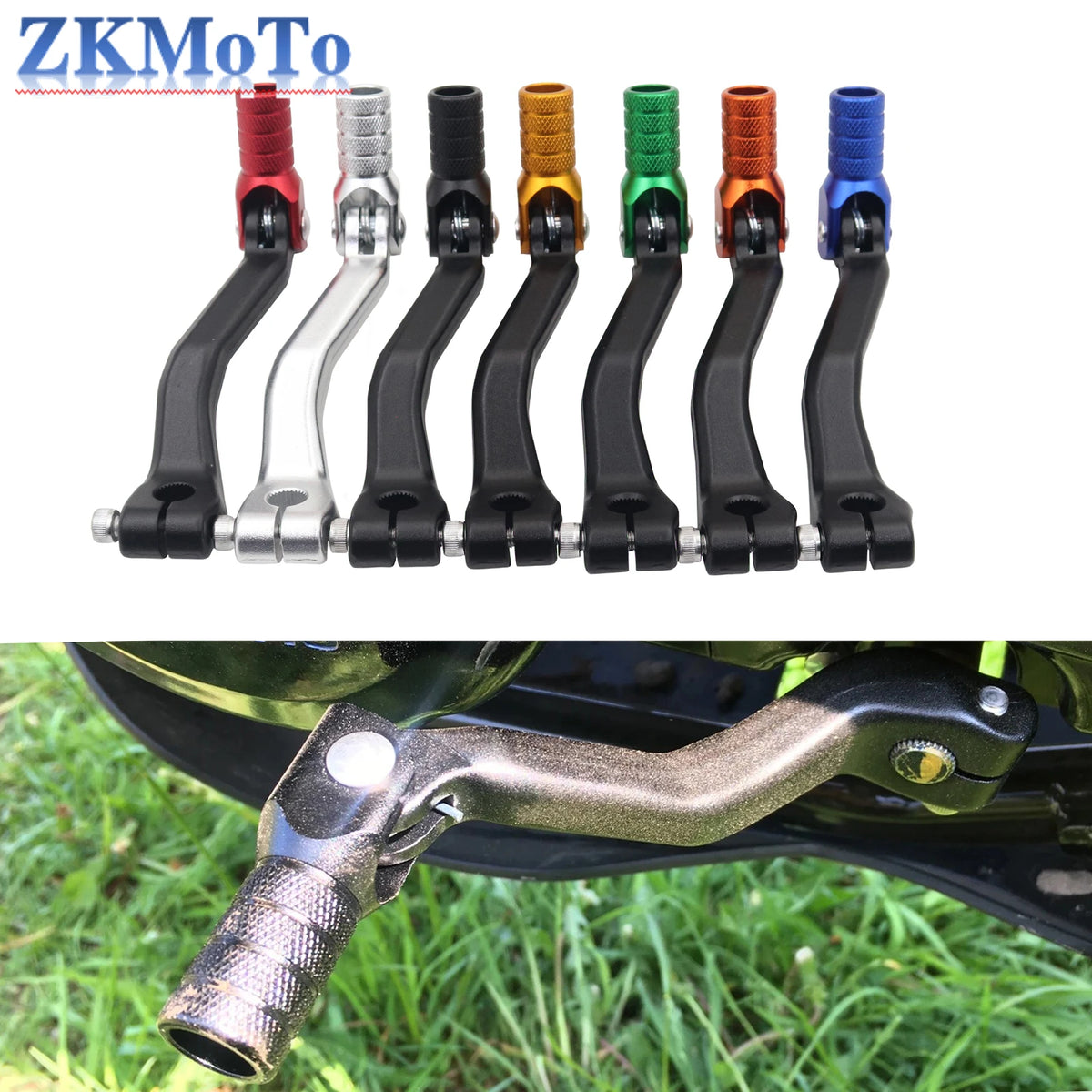 Motorcycle Gear Shift Lever – CNC Aluminum for Enduro Dirt Bike