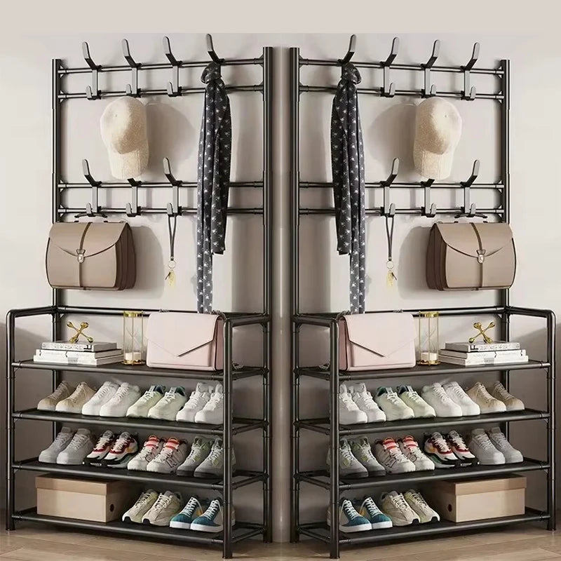 Multi-Layer Shoe Rack – Floor-Standing Organizer for Entryway and Closet Storage