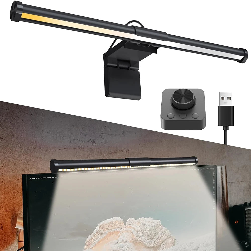 TUYA LED Monitor Light Bar – Remote Controlled E-Reading Lamp for Office