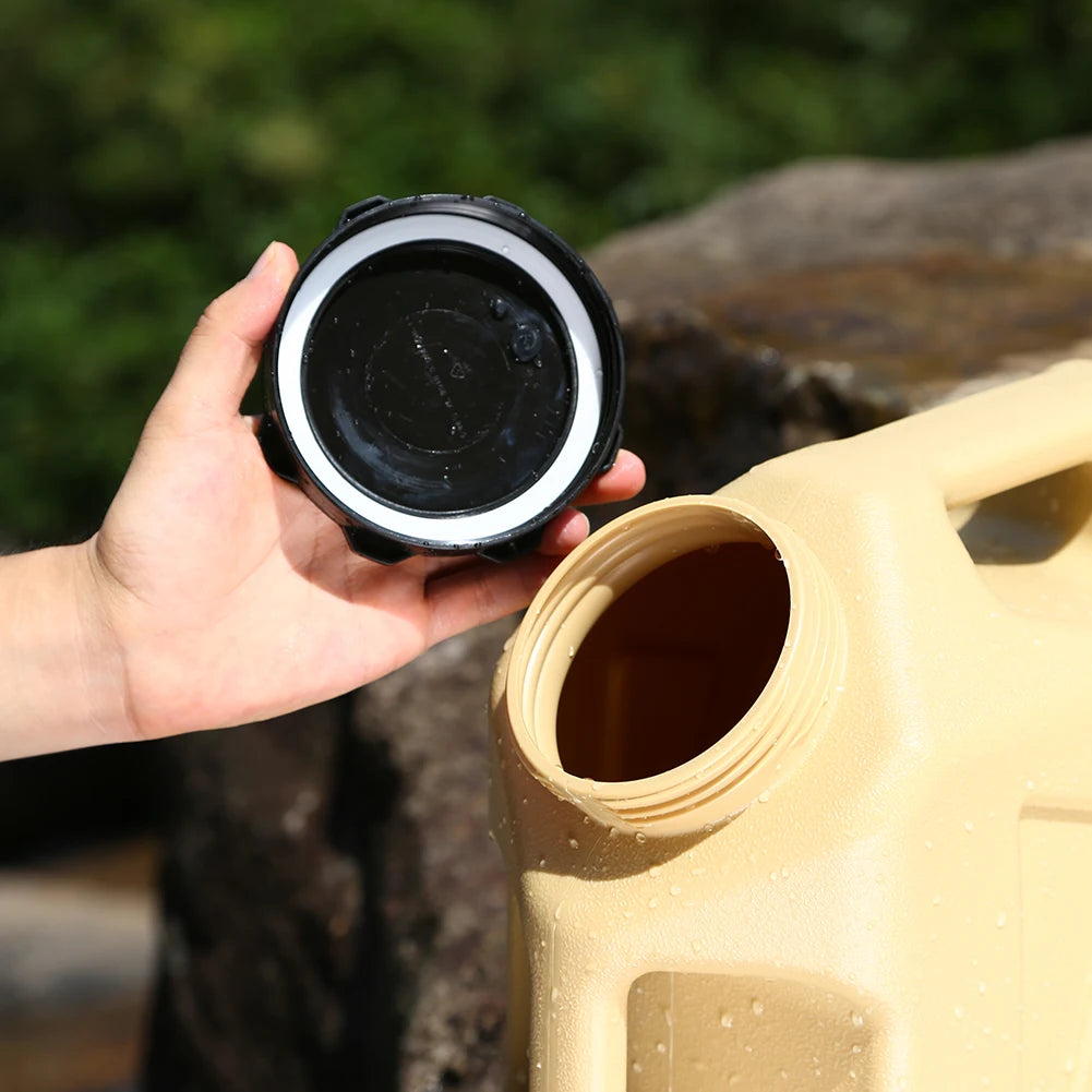 Portable Water Container with Faucet – Large Capacity for Camping and Hiking