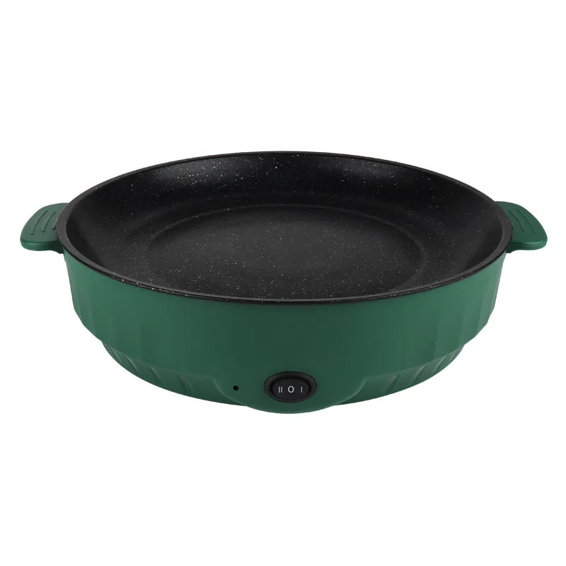 Electric Non-Stick Multicooker – Portable Frying Pan for Home Cooking