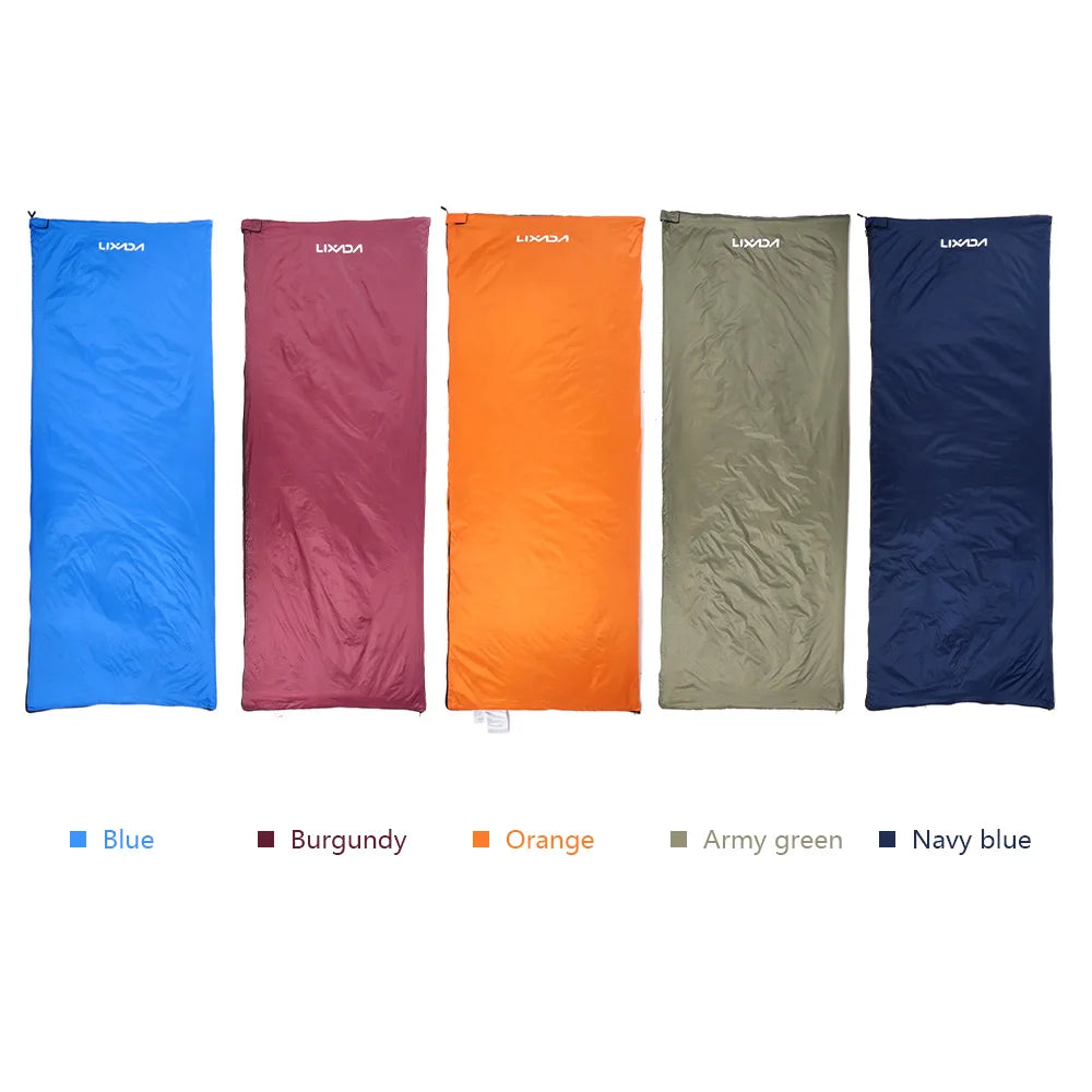 Ultralight Envelope Sleeping Bag – Compact Portable Gear for Camping Travel