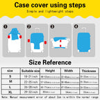 Elastic Luggage Protective Cover – Stretch Suitcase Shield for Travel 18-32 Inch