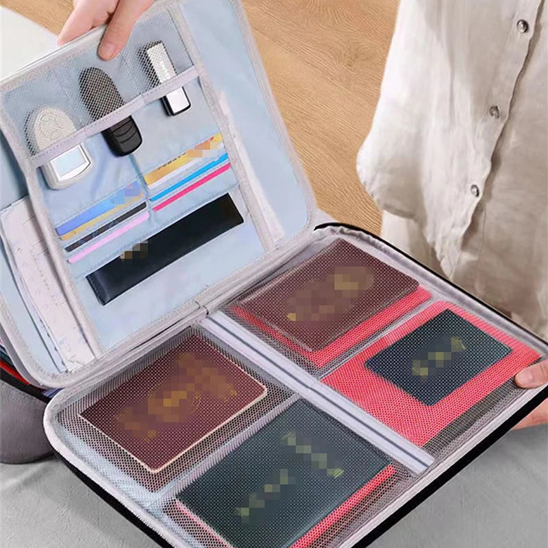 Document Organizer Briefcase – 3-Layer File Storage for Men and Women