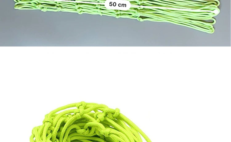 Luminous Basketball Net – 50cm Fluorescent Glow-in-the-Dark for Night Games