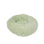 Round Plush Pet Bed – Soft Warm Sleeping Mat for Large Dogs and Cats
