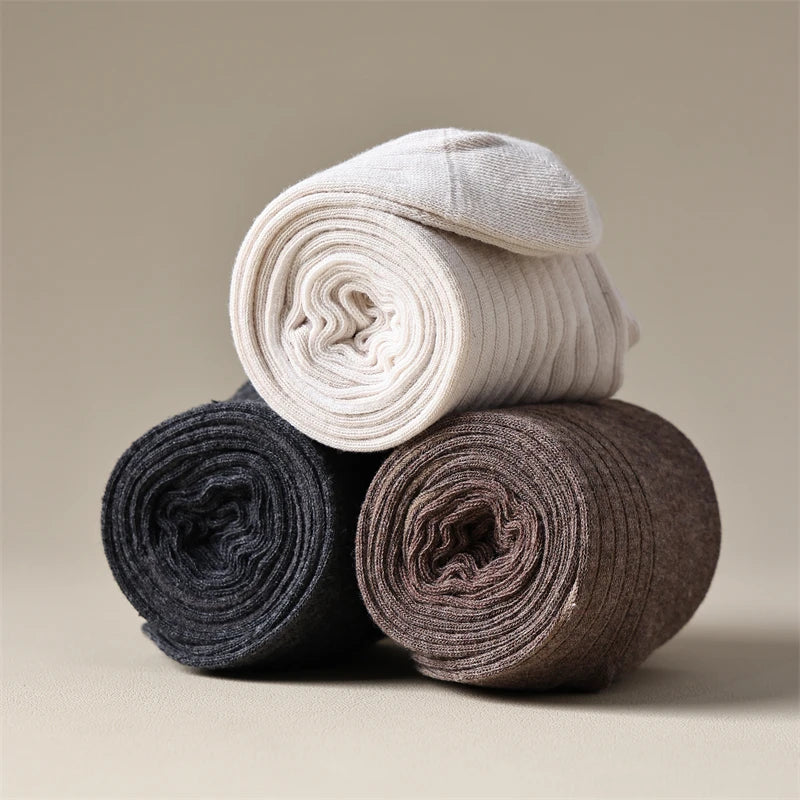 Thigh High Socks – Solid Color Japanese Style for Casual Women Fashion