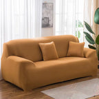 Stretch Milk Silk Sofa Cover – Fitted Couch Slipcover for Living Room Furniture