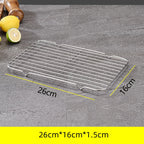 Stainless Steel Cooling Rack – Non-Stick Mesh Tray for Baking and BBQ