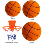 Silent Foam Basketball – Lightweight Elastic Sports Toy for Kids Indoor Play