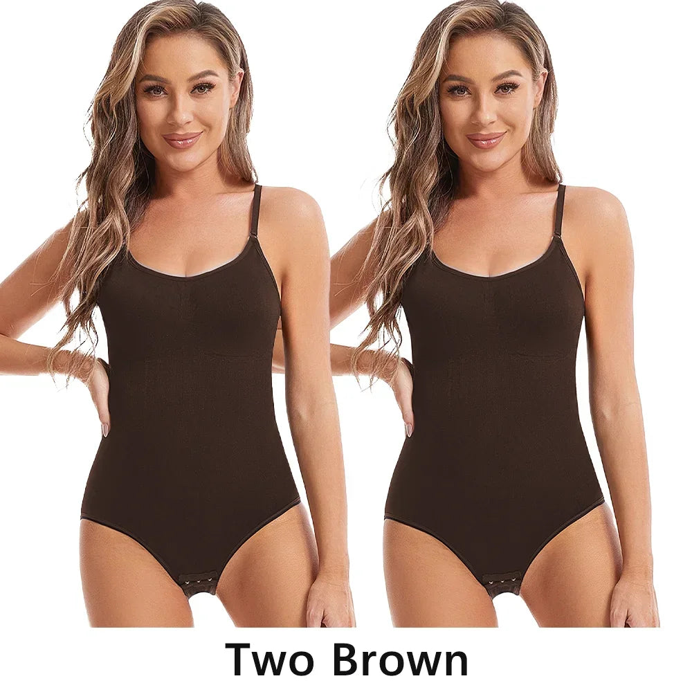 Seamless Body Shaper Bodysuit – Slimming Butt Lifter for Women