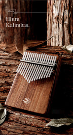 Hluru Wooden Kalimba – 21 Key Thumb Piano for Music Beginners and Education