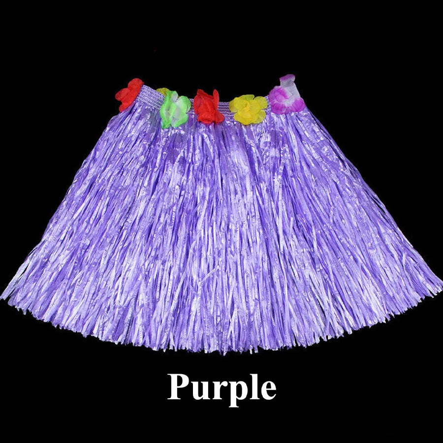 Hawaiian Hula Grass Skirt – Tropical Costume for Beach Parties and Luaus