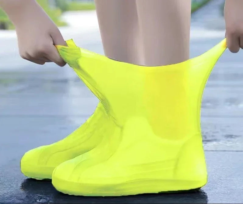 Silicone Waterproof Shoe Covers – Slip-Resistant Rain Gear for Outdoor Use