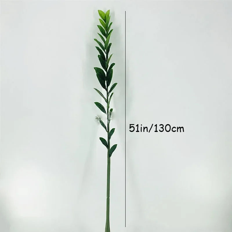 51in Artificial Ficus Tree – Large Plastic Banyan Plant for Home Decor