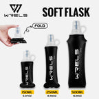 TPU Soft Water Bottle – Foldable BPA Free Hydration Flask for Running Hiking