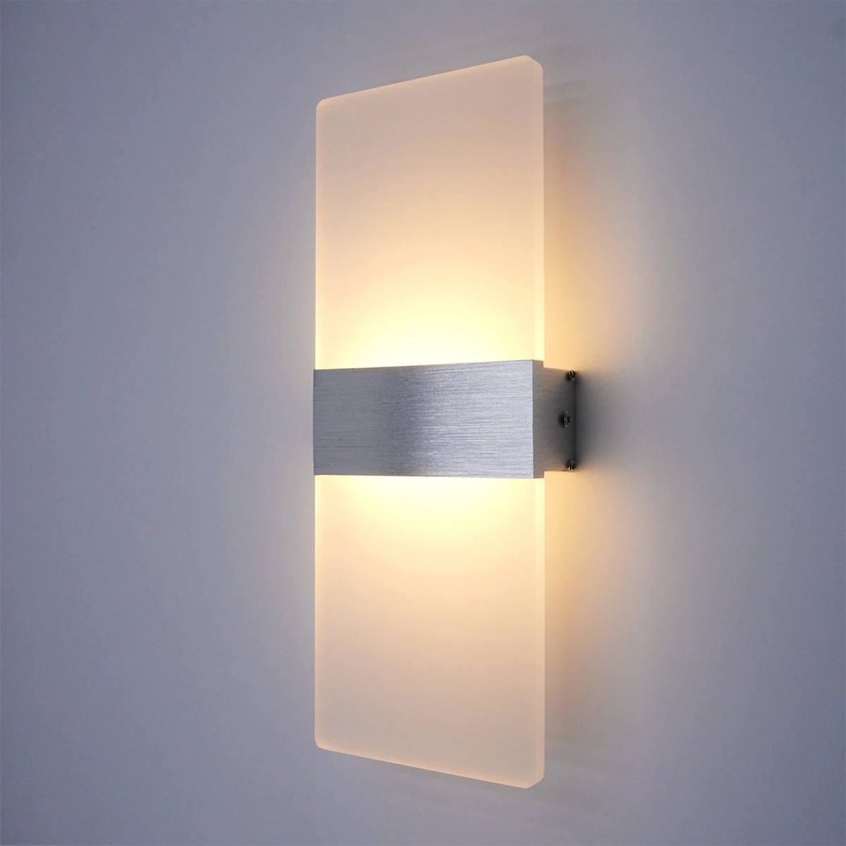 Modern Minimalist Wall Lamp – Aluminum LED Sconce for Bedroom and Living Room