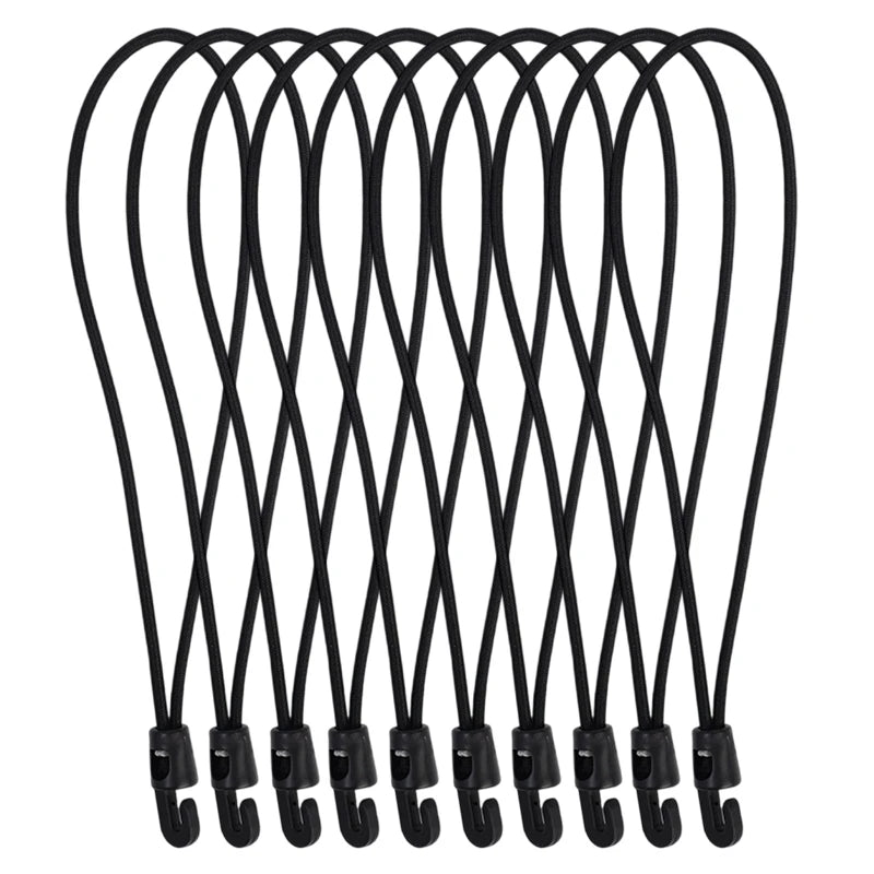 Elastic Bungee Cord Set – Heavy Duty Luggage Straps for Camping and Travel