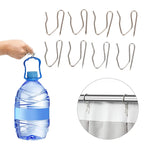 Stainless Steel Drapery Pin Hooks – Heavy Duty Curtain Pleating Accessories