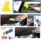 Vinyl Wrapping Tool Kit – Professional Squeegees for Car Window Tinting