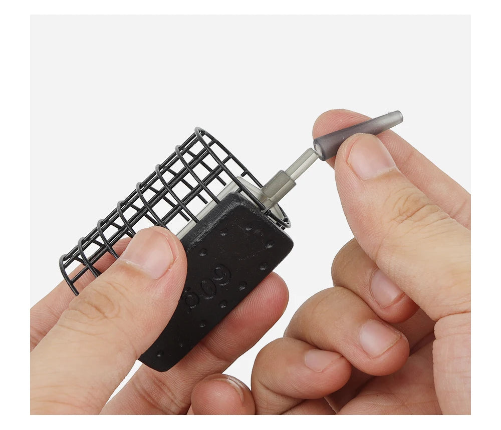Steel Wire Carp Method Feeder – Heavy Duty Bait Cage for Coarse Fishing