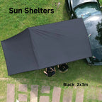 Portable Car Awning Tarp – Lightweight Vehicle Shelter for Camping