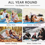 Waterproof Sandproof Beach Blanket – 200x140cm Mat for Outdoor Picnic Travel