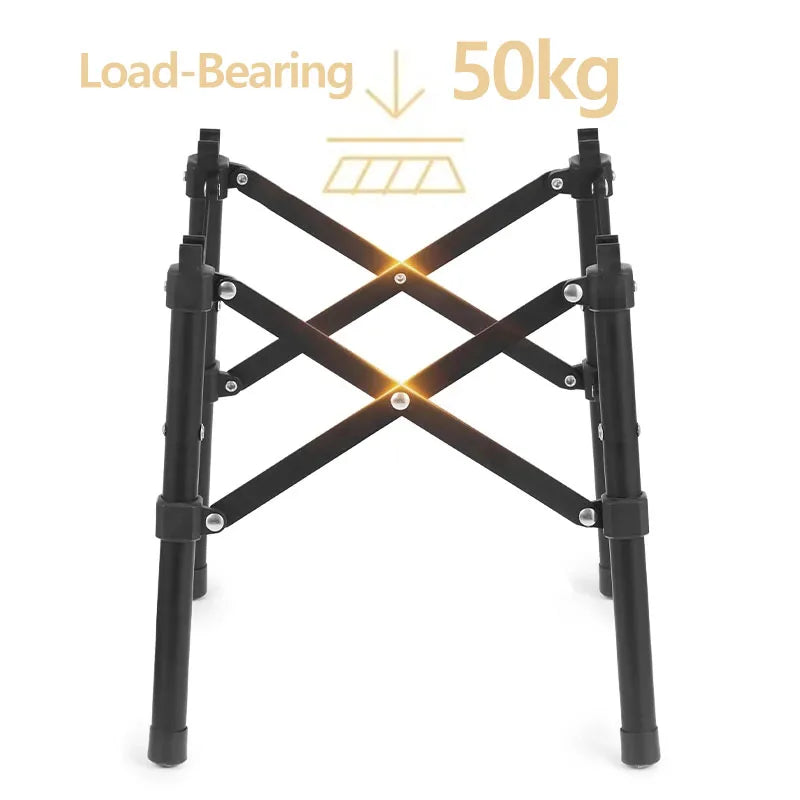 Ultralight Folding Camping Table – Portable Aluminum Desk for Outdoor Travel