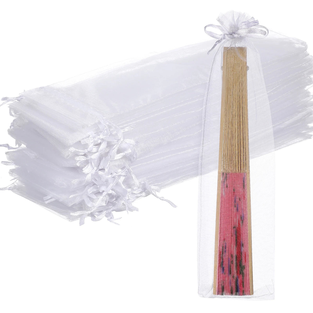 Organza Drawstring Bags – Sheer Packaging for Wedding Favors and Jewelry