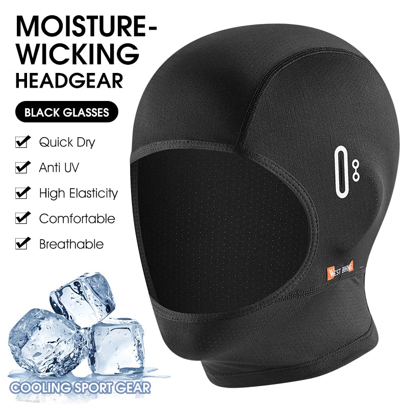 Summer Cooling Balaclava – UV Protection Face Mask for Cycling and Sports