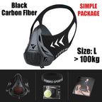 Elevation Training Mask – Black Fitness Gear for Running and Gym Workouts