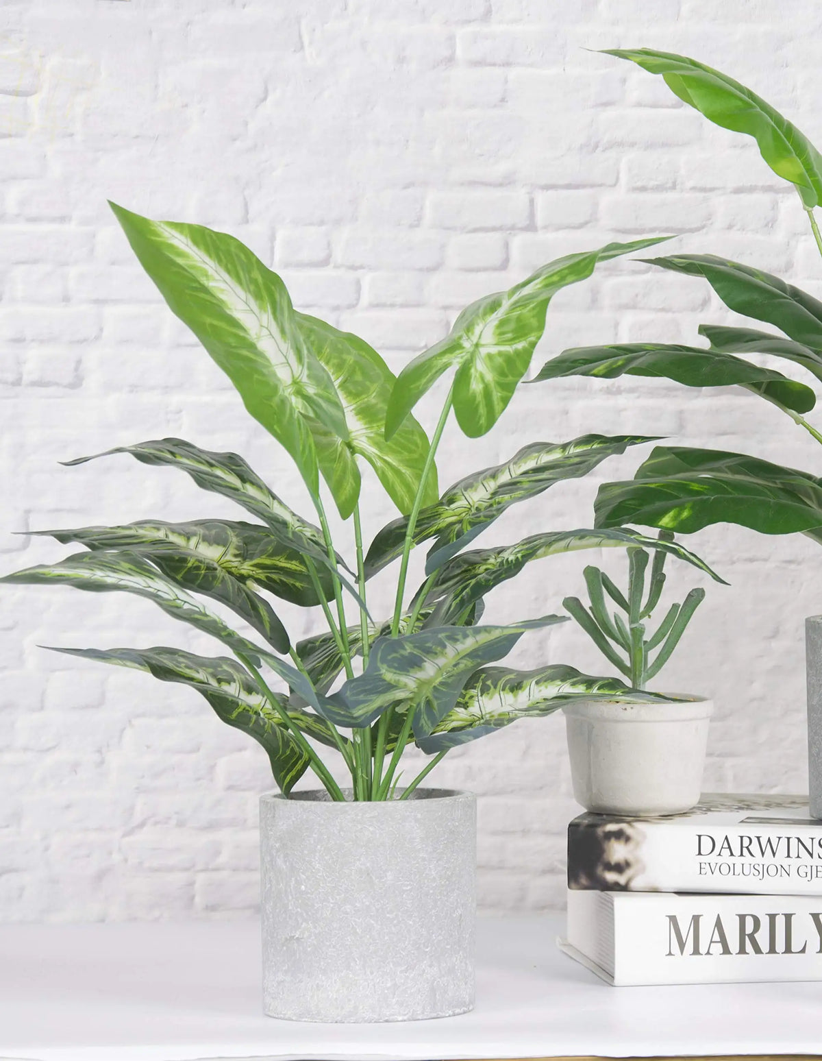Small Artificial Potted Plants – Faux Greenery for Home and Office Decor