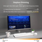 50cm Computer Monitor Light Bar – Stepless Dimming USB Lamp for Study Reading