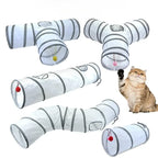 Foldable Pet Tunnel – Interactive Cat Toy for Indoor Training and Play